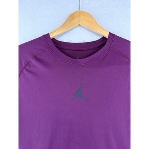 JORDAN Training Dri-Fit Fitted Men's Performance T-shirt, Size XL, Maroon